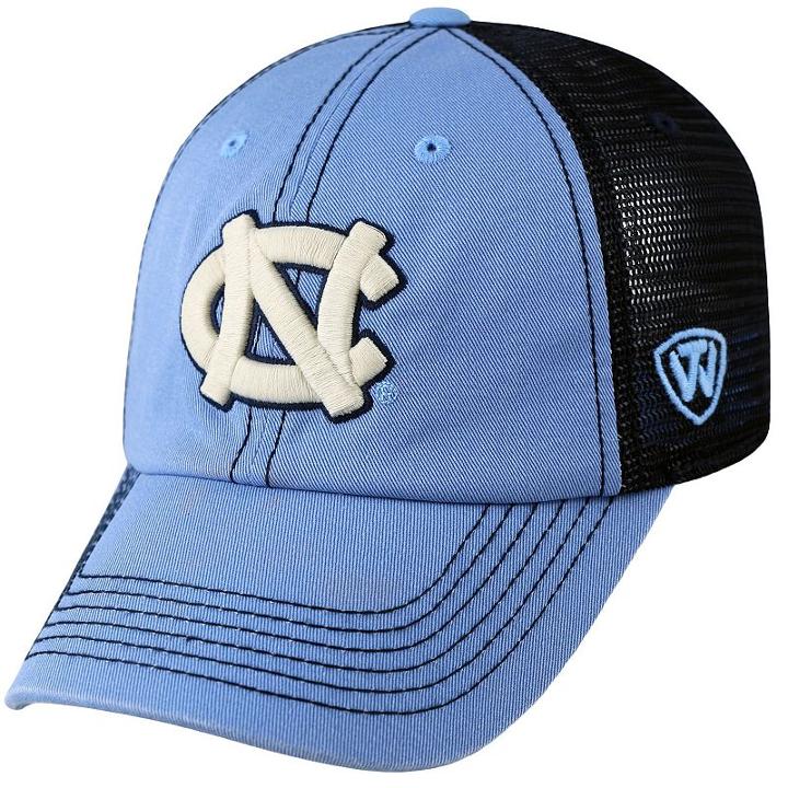 Adult North Carolina Tar Heels Crossroads Vintage Snapback Cap, Men's, Light Blue