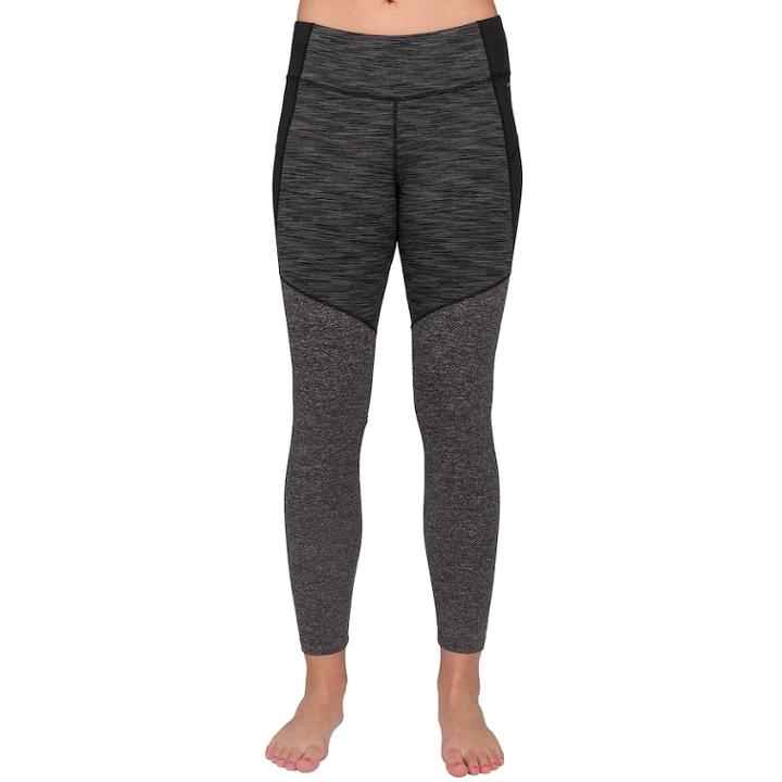 Women's Jockey Sport Gray Jersey Ankle Leggings, Size: Medium, Oxford