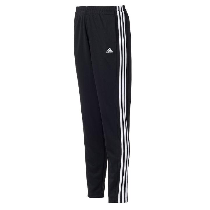 Women's Adidas T10 Climalite Soccer Pants, Size: Large, Black