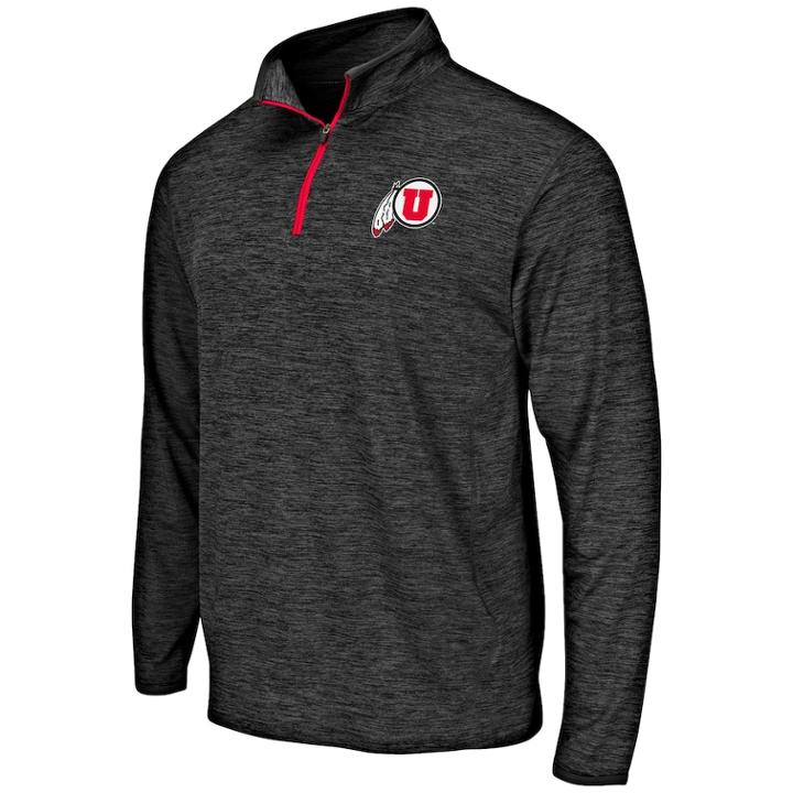 Men's Utah Utes Action Pass Pullover, Size: Xxl, Grey