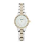 Armitron Women's Crystal Accent Two Tone Watch - 75/5612mptt, Size: Small, Multicolor