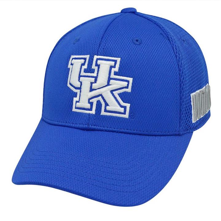 Adult Top Of The World Kentucky Wildcats Resurge Mesh Elite Cap, Med Blue