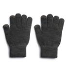 Women's So&reg; Solid Tech Knit Gloves, Dark Grey