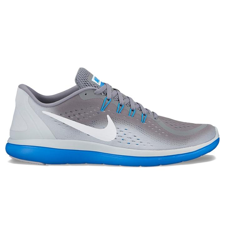Nike Flex 2017 Rn Men's Running Shoes, Size: 11, Grey (charcoal)
