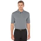 Men's Grand Slam Classic-fit Colorblock Performance Golf Polo, Size: Xl, Med Grey