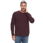 Men's Croft & Barrow&reg; Classic-fit Easy-care V-neck Tee, Size: Xxl, Drk Purple