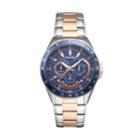 Armitron Men's Two Tone Chronograph Watch - 20/5197nvtr, Multicolor