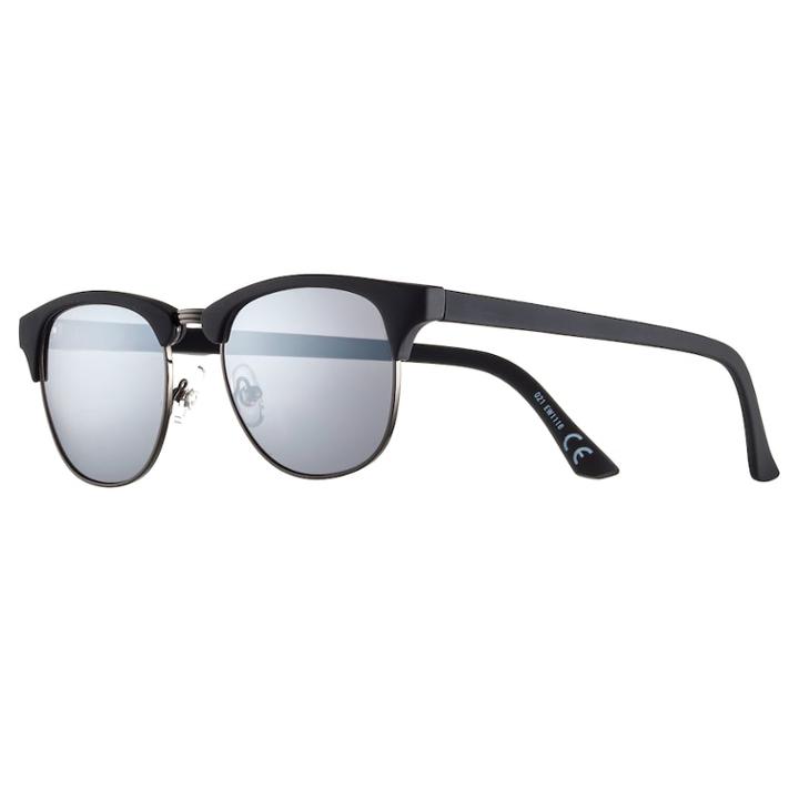 Men's Club Master Blue Lense Sunglasses, Dark Grey