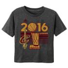 Baby Adidas Cleveland Cavaliers 2016 Nba Champions Tee, Infant Unisex, Size: 12 Months, Grey (charcoal)