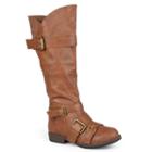 Journee Collection Rachel Women's Tall Boots, Girl's, Size: 7, Brown