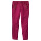 Girls 7-16 Mudd&reg; Skinny Utility Ankle Pants, Girl's, Size: 12, Red