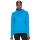 Women's Nike Therma Training Pullover Hoodie, Size: Medium, Brt Blue
