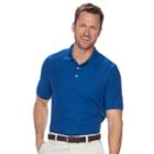 Men's Croft & Barrow&reg; Pique Performance Polo, Size: Xxl, Blue