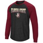 Men's Florida State Seminoles Hybrid Ii Tee, Size: Large, Grey (charcoal)