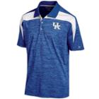 Men's Champion Kentucky Wildcats Boosted Stripe Polo, Size: Small, Blue Other