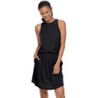 Women's Tek Gear&reg; Jersey Drop Waist Dress, Size: Medium, Black