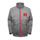 Men's Franchise Club Nebraska Cornhuskers Tech Fleece Softshell Jacket, Size: Xxl, Grey