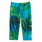 Girls 4-6x Adidas Printed Capri Leggings, Girl's, Size: 5, Green