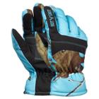 Girls 4-16 Hot Shot Realtree Ski Gloves, Size: 4-6x, Bright Blue