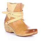 Rocky 4eursole Motif Women's Wedge Ankle Boots, Size: 42, Beig/green (beig/khaki)