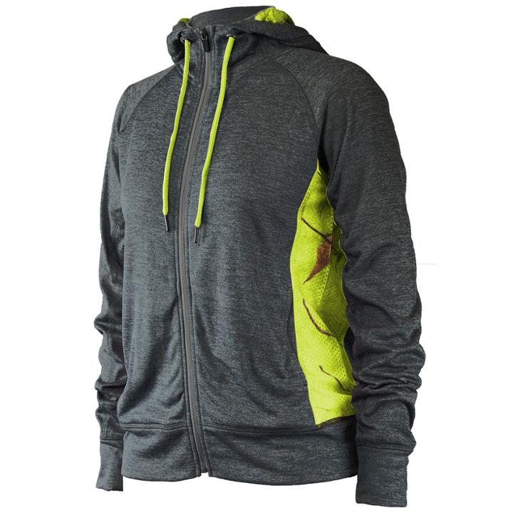 Women's Realtree Rise Fleece Zip-up Jacket, Size: Small, Oxford