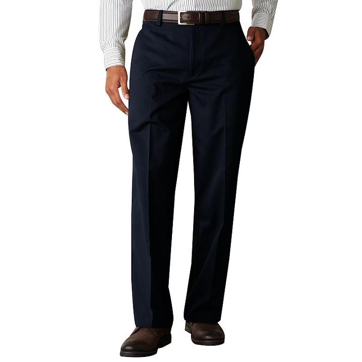 Big & Tall Dockers&reg; Easy Khaki D3classic-fit Flat-front Pants, Men's, Size: 48x29, Blue (navy)