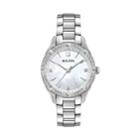 Bulova Women's Sutton Diamond Stainless Steel Watch - 96r228, Silver