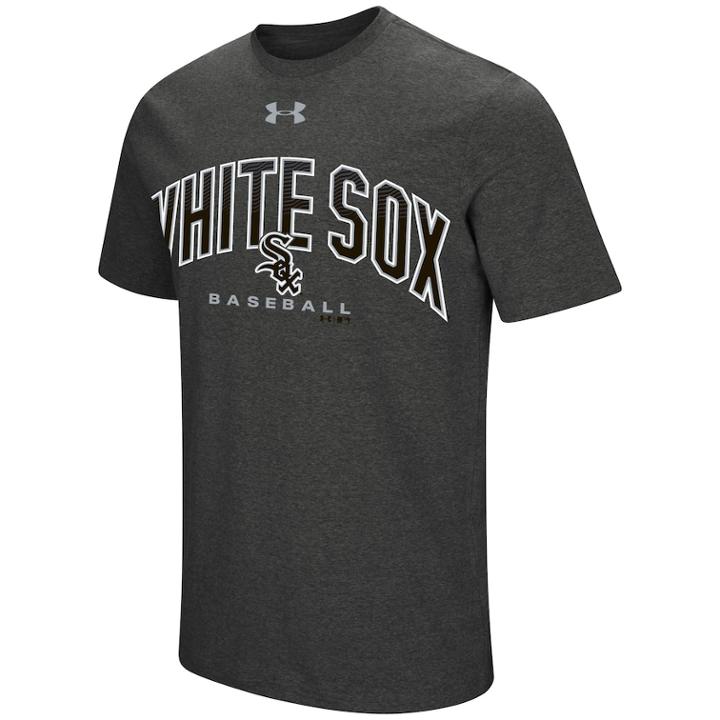 Men's Under Armour Chicago White Sox Reflective Arch Tee, Size: Medium, Dark Grey