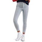 Women's Levi's&reg; Mile High Skinny Ankle Jeans, Size: 29(us 8)m, Light Blue