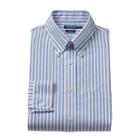 Croft & Barrow&reg; Fitted Striped No-iron Dress Shirt - Men, Size: 18.5 36/37, White