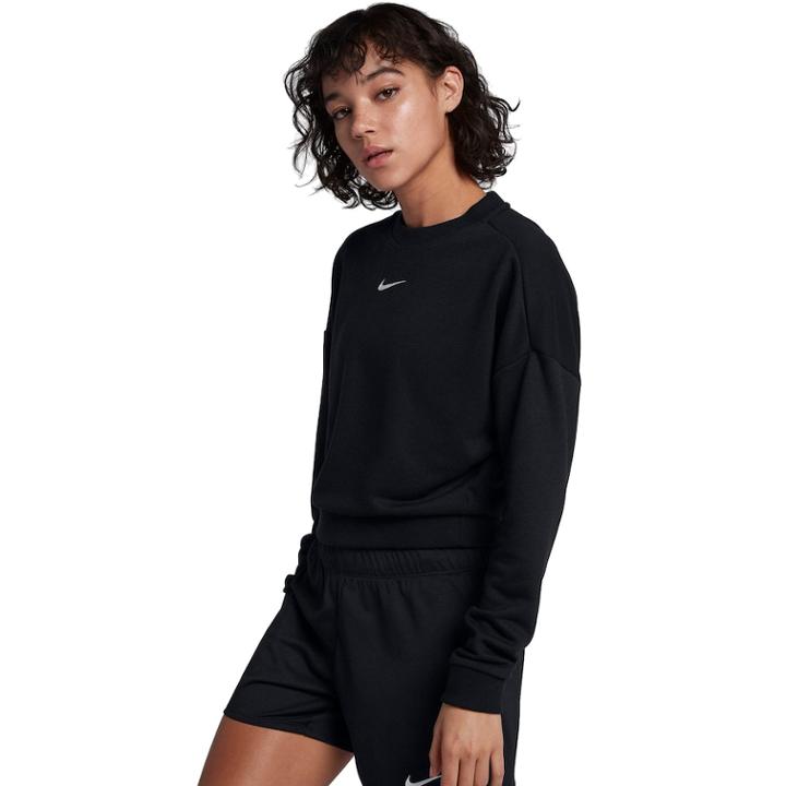 Women's Nike Dry Back Cutout Training Top, Size: Xl, Grey (charcoal)