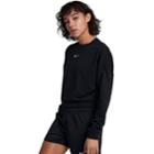 Women's Nike Dry Back Cutout Training Top, Size: Xl, Grey (charcoal)