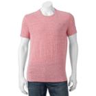 Men's Sonoma Goods For Life&trade; Everyday Pocket Tee, Size: Large, Med Pink