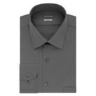 Men's Van Heusen Regular-fit Stretch Sateen Dress Shirt, Size: 15.5-32/33, Grey