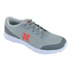 Men's Nebraska Cornhuskers Easy Mover Athletic Tennis Shoes, Size: 9, Grey