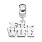 Insignia Collection Sterling Silver Fire Wife Charm, Women's, Multicolor