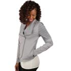 Women's Soybu Muse Moto Jacket, Size: Xl, Med Grey