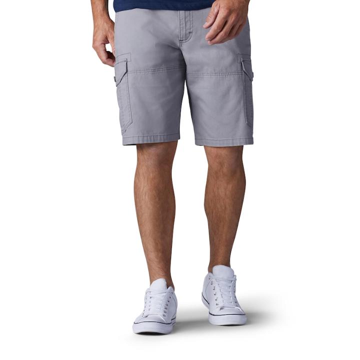 Big & Tall Lee Relaxed-fit Swope Cargo Shorts, Men's, Size: 46, Silver