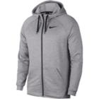 Men's Nike Dri-fit Full-zip Fleece Hoodie, Size: Medium, Med Grey