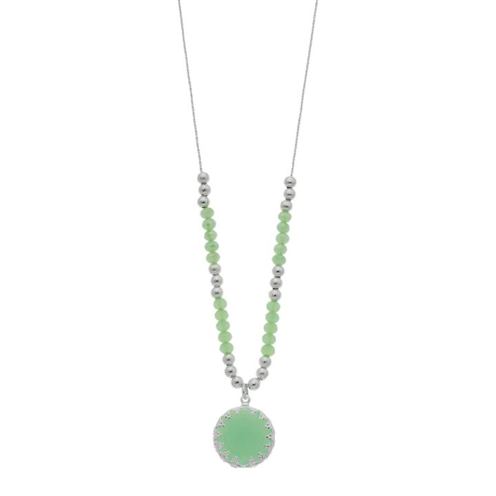 Lc Lauren Conrad Beaded Pendant Necklace, Women's, Green