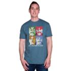 Men's The Beatles All You Need Is Love Tee, Size: Small, Blue (navy)