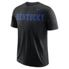 Men's Nike Kentucky Wildcats Wordmark Tee, Size: Large, Black