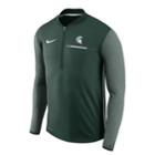 Men's Nike Michigan State Spartans Coach Pullover, Size: Large, Green