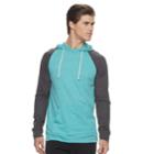 Men's Urban Pipeline Raglan Hoodie, Size: Medium, Turquoise/blue (turq/aqua)