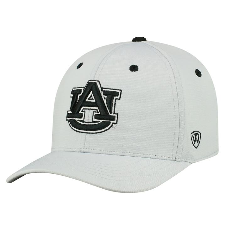 Adult Top Of The World Auburn Tigers High Power Cap, Men's, Light Grey
