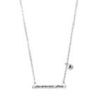 Harry Potter After All This Time Bar Necklace, Women's, Size: 18, Silver