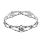 Napier Geometric Stretch Bracelet, Women's, Silver