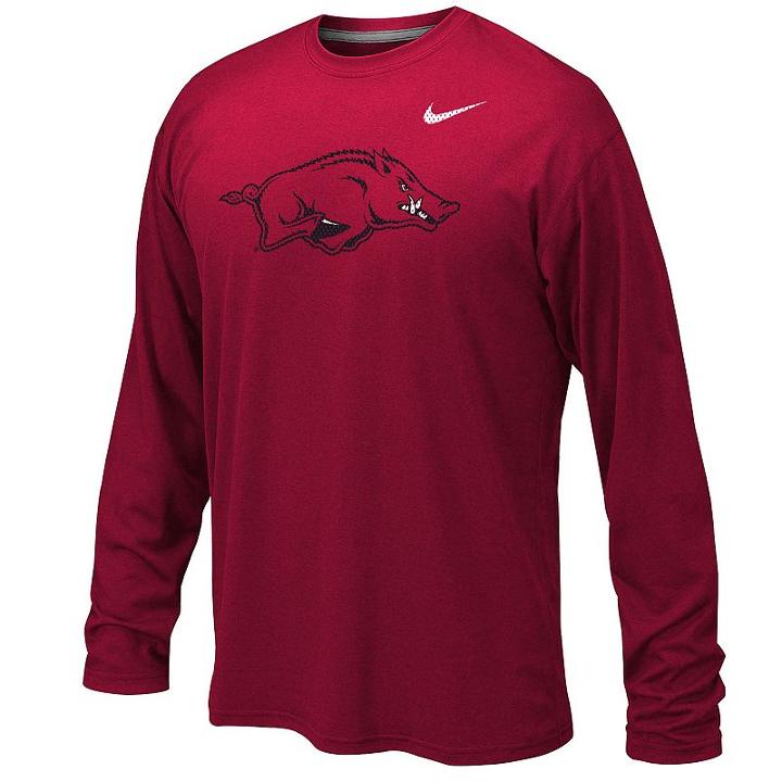 Boys 8-20 Nike Arkansas Razorbacks Legend Tee, Boy's, Size: Medium, Red