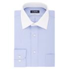 Men's Chaps Regular-fit No-iron Stretch Spread-collar Dress Shirt, Size: 15.5-32/33, Brt Blue
