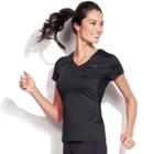 Women's Fila Sport&reg; Basic Racerback Workout Tee, Size: Medium, Black
